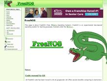 Tablet Screenshot of freenos.org